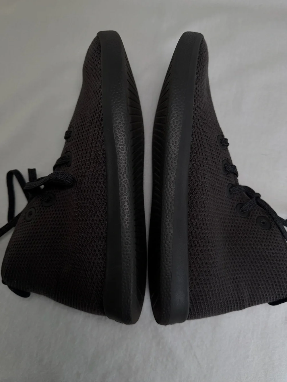 Allbirds Men’s Tree Toppers High Top Sneakers Triple Black Size 11